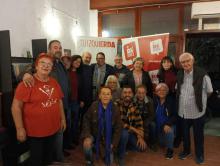 Caluroso encuentro con el Coordinador Provincial de Izquierda Unida en Alicante y amigos de Cuba