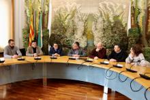 Alcalde de Sant Sadurní d'Anoia recibe al Cónsul General de Cuba en Barcelona