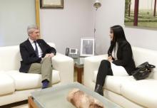 Presidente de la Junta de Galicia recibe a la Cónsul General de Cuba en Santiago de Compostela