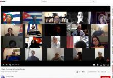 Cubanos residentes en Europa realizan velada en homenaje a Antonio Maceo