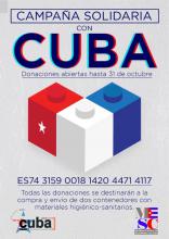 Campaña de solidaridad con Cuba desde Valencia y Cataluña