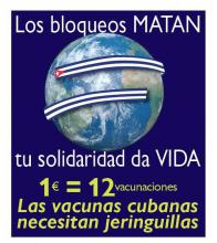 Asociaciones de Solidaridad con Cuba en Andalucía se suman a Campaña Internacional: "Los Bloqueos matan, tu solidaridad da Vida"