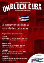 Documental “Unblock Cuba” recorrerá ciudades de Cataluña 