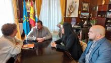 Ayuntamiento de Mieres recibe a la Cónsul General de Cuba para Galicia, Asturias y Cantabria