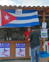 Presencia de la solidaridad con Cuba en el Festival de Poesía de Salvaterra de Miño