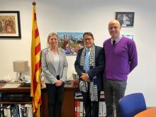 Sostiene el Cónsul General de Cuba en Barcelona encuentro con la Jefatura del Área de Cooperación Internacional de los Mossos d´ Esquadra de la Generalitat de Catalunya Sostiene el Cónsul General de Cuba en Barcelona encuentro con la Jefatura del Área de Cooperación Internacional de los Mossos d´ Esquadra de la Generalitat de Catalunya