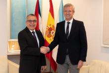 Visita del Embajador de Cuba Galicia