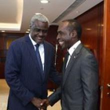 Chairperson of the African Union Commission received the new Cuban Ambassador. 