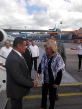 ARRIBO EL MANDATARIO DE ETIOPIA A CUBA
