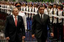 PRESIDENT OF ETHIOPIA WELCOMED IN CUBA