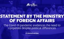 The Covid-19 pandemic evidences the need to cooperate despite political differences The Covid-19 pandemic evidences the need to cooperate despite political differences