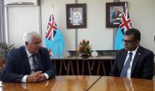 Director General de Cancillería de Cuba se reúne con Secretario Permanente del Gabinete del Primer Ministro de Fiji