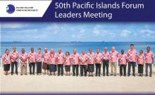Concluye 50 Foro de las Islas del Pacífico con llamado a la acción global inmediata para enfrentar el cambio climático