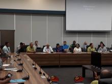 El Director General de Asuntos Bilaterales Emilio Lozada interviene en la Plenaria sobre cambio climático en el 50 Foro de las Islas del Pacífico