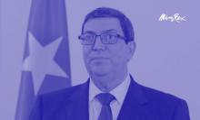 Cuban Foreign Minister Bruno Rodríguez Parrilla