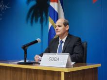 Cuban Deputy Minister of Foreign Affairs, Rogelio Sierra
