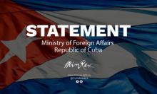 Statement of the Ministry of Foreign Affairs