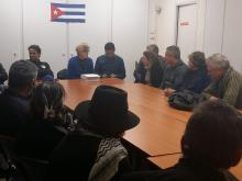 Una delegación del PCC encabezada por Juan Valdes Figueroa