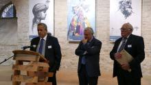 Embajador de Cuba visita Cluny, Francia