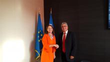 Ségolène Royal recibe a Embajador de Cuba en Francia
