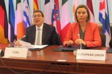 Firma del Acuerdo de Diálogo Político y Cooperación entre La Habana y la Unión Europea (UE)