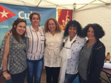 Ambassade de Cuba participe à la Fête des Bannières du Monde et met en place un consulat itinèrant dans la ville de Lyon.