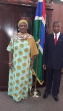 Speaker of the National Assembly of The Gambia receives Ambassador of Cuba