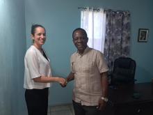 Embajadora cubana en sostiene encuentro con Keith Mitchell, importante político granadino 