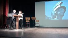 Veria: third public presentation of José Martí and “lo Grecia”, at the House of Letters and Art.