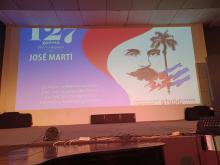 HOMENAJE A JOSE MARTI EN ATENAS
