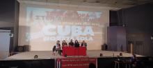 Solidarity with Cuba and condemnation of the blockade in Greece