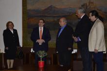 Recibe Presidente del Parlamento Heleno a Canciller cubano