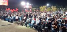 The US blockade against Cuba was condemned at the KNE Festival in Athens.