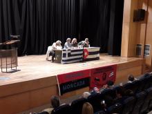 Acto de solidaridad con Cuba y contra el bloqueo en ciudad griega de Kalamata