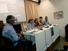 Acto de solidaridad con Cuba y contra bloqueo en Esparta.