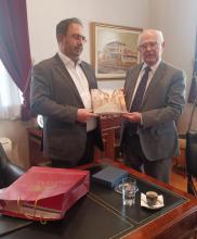 MAYOR OF VERIA RECEIVED THE AMBASSADOR OF CUBA