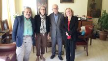 Recibe alcalde de Heraclio en Creta a Embajadora de Cuba 