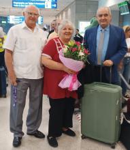 Dr. Aleida Guevara March, daughter of the unforgettable Commander Ernesto Che Guevara, arrives in Athens