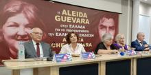 Dr. Aleida Guevara participates in meeting with representatives of the Greek Immigrants Forum