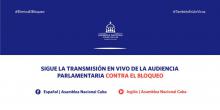 Realizó Asamblea Nacional del Poder Popular audiencia parlamentaria contra el bloqueo 