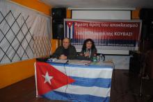 In Athens it was celebrated Martí's birth, anniversary of the revolution and condemn the blockade of Cuba 