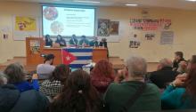 Jóvenes en Atenas intercambian experiencias sobre brigadas de solidaridad en Cuba 