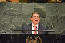 Preside Canciller cubano delegación al 74 período de sesiones de la Asamblea General de la ONU 