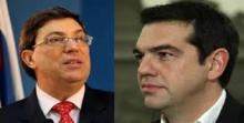 Greek Prime Minister receives Foreign Minister of Cuba 
