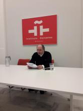 Conferencia sobre Martí y lo griego en el 166 aniversario de su natalicio.