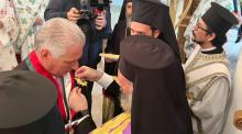 President Miguel Diaz-Canel Bermudez receives the Order of the Ecumenical Patriarch Bartholomew, Star. 