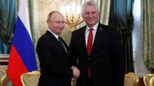 Visita presidente cubano Miguel Díaz Canel Bermúdez a la Federación de Rusia