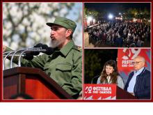 FESTIVAL KNE-Odigitis REAFIRMA SOLIDARIDAD CON CUBA Y RINDE HOMENAJE AL COMANDANTE EN JEFE FIDEL CASTRO RUZ EN EL AÑO DE SU CENTENARIO.