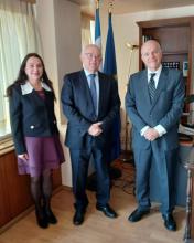 Meeting of the Cuban Ambassador with the Director General of the Directorate for Development Cooperation and Humanitarian Assistance