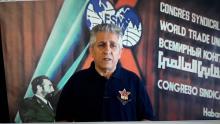 Secretary General of the World Federation of Trade Unions participates in a youth event in Cuba condemning the blockade.